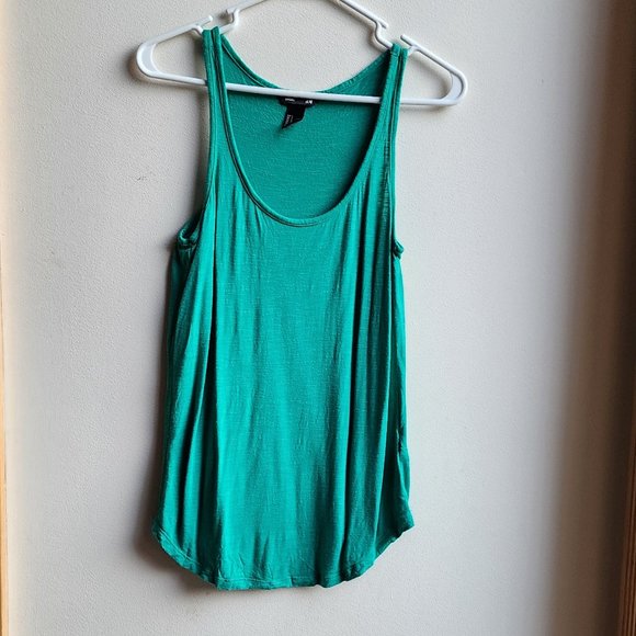 H&M Basic Green Tank Top Size Small - Picture 6 of 16